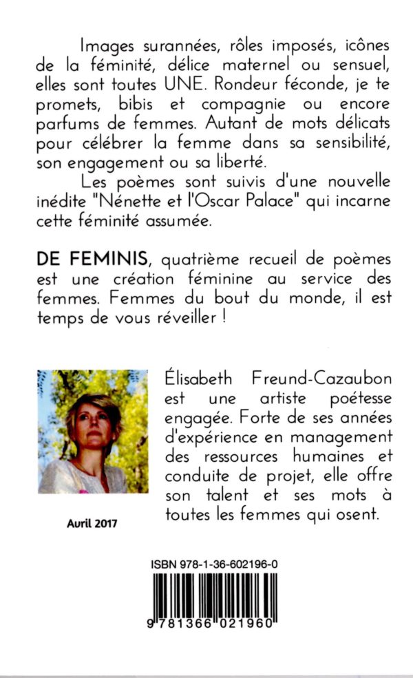 Couverture dos livre DE FEMINIS