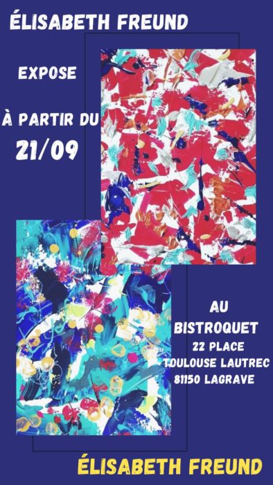 NOVEMBRE 2021 - Exposition Le Bistroquet Lagrave